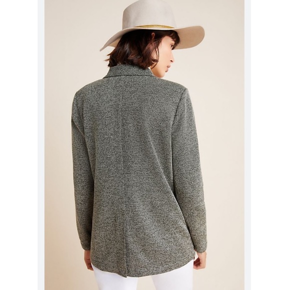 🆕 Anthropologie Daniel Rainn Cambridge Knit Blazer - Picture 3 of 16